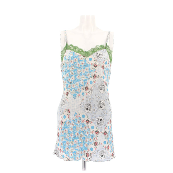 Mini robe en soie