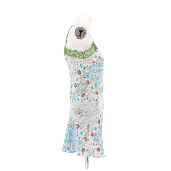 Mini robe en soie