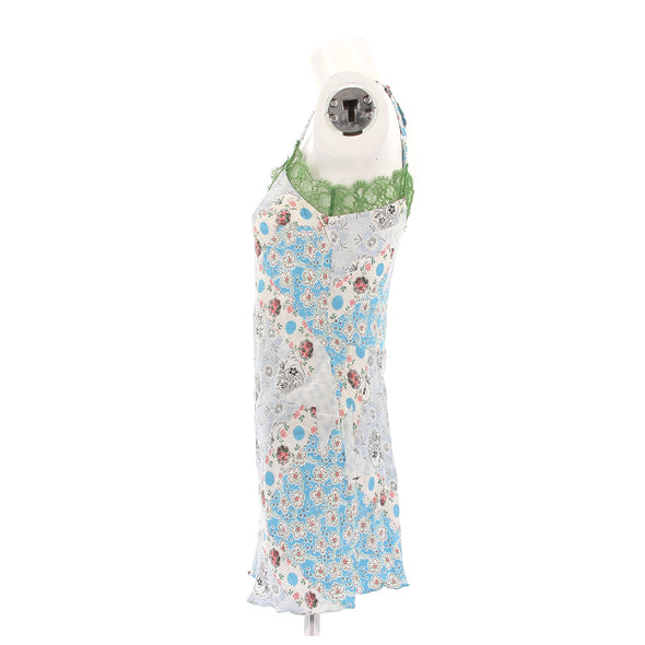 Mini robe en soie