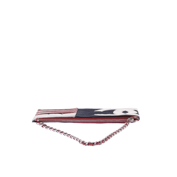 Pochette en toile drapeau