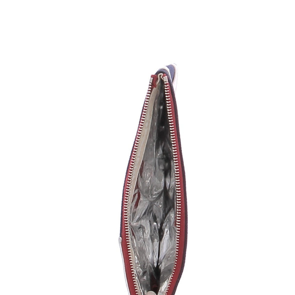 Pochette en toile drapeau