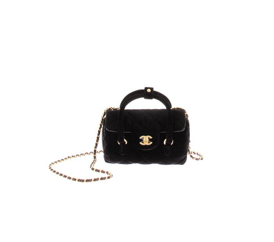Mini Sac en velours "Micro Bowling"