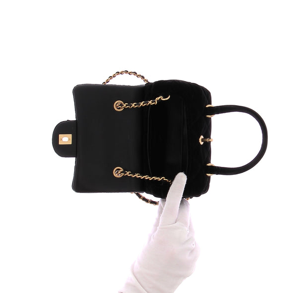 Mini Sac en velours "Micro Bowling"
