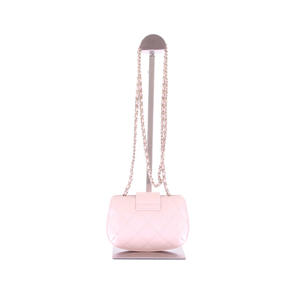 Mini Sac en cuir matelassé