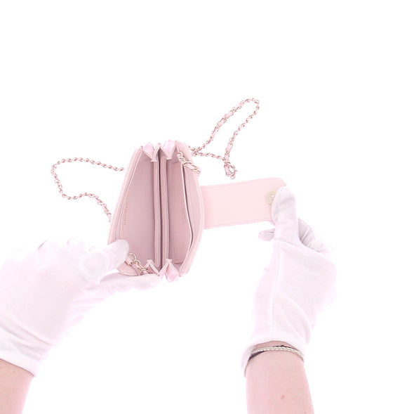 Mini Sac en cuir matelassé