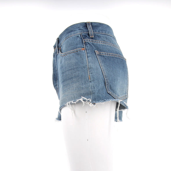 Mini short en denim