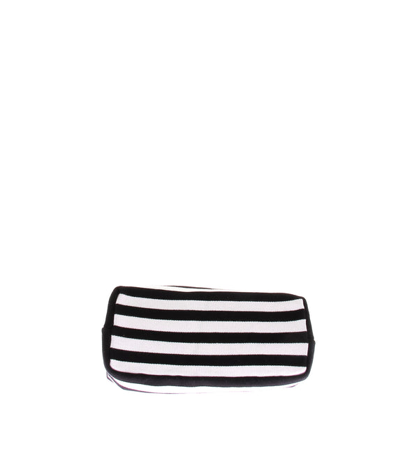 Mini tote bag à rayures