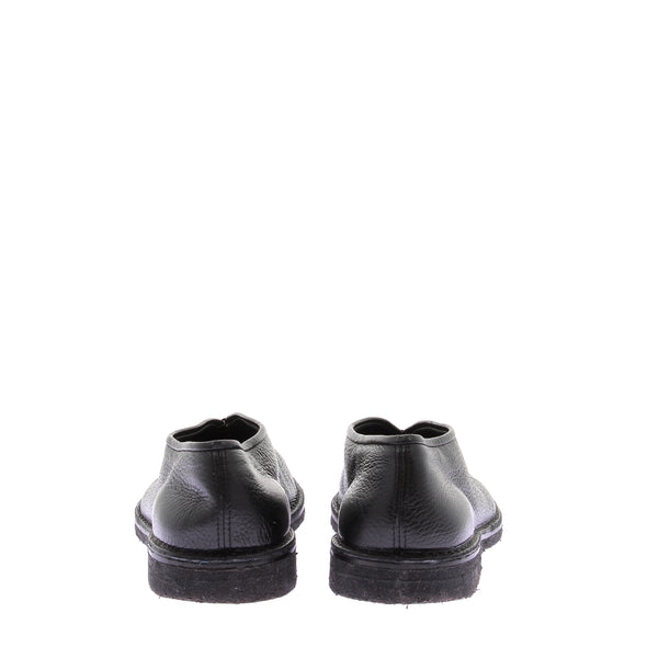 Mocassins noirs en cuir