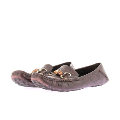 Mocassins bordeaux vintage