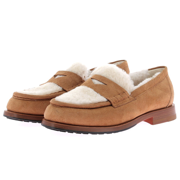 Mocassins en daim