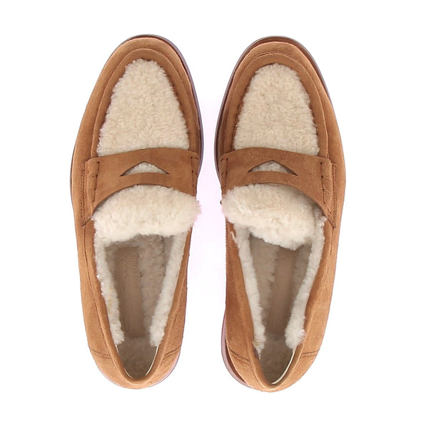 Mocassins en daim