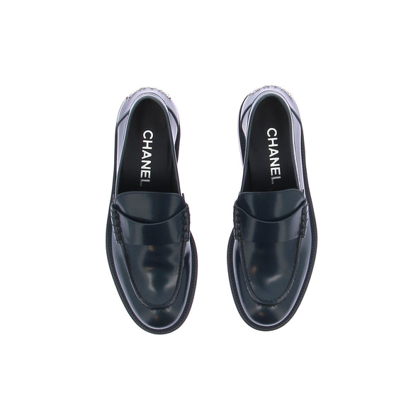 Mocassins en cuir