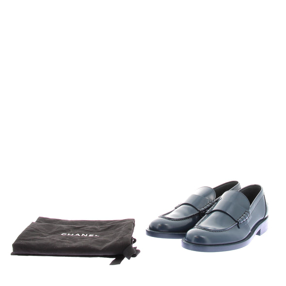 Mocassins en cuir