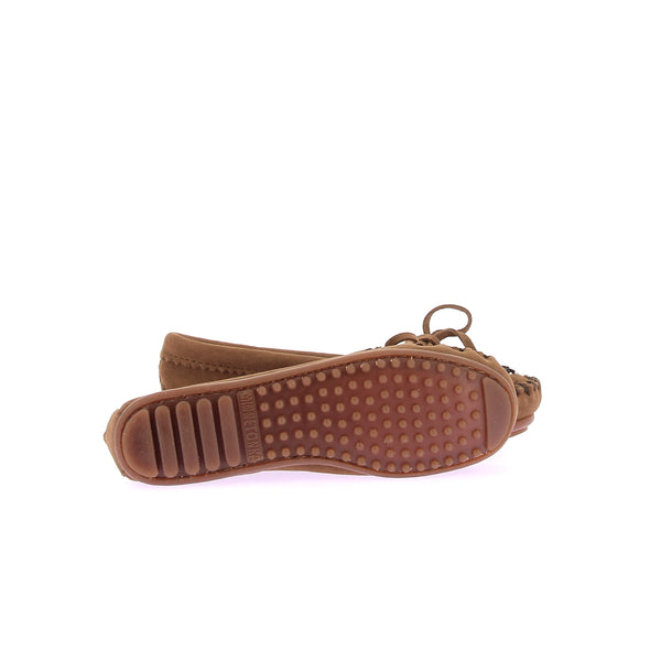 Moccasins en daim marron