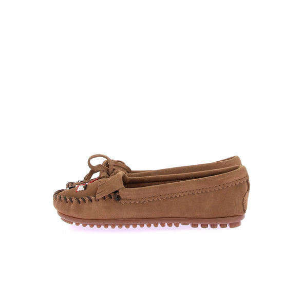 Moccasins en daim marron
