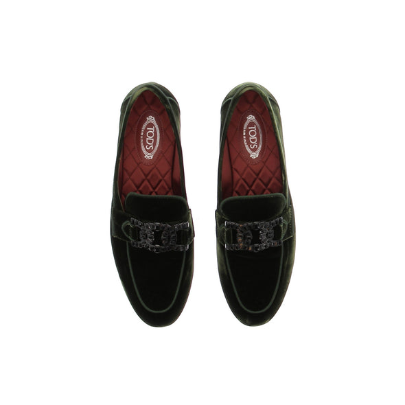 Mocassins en velours
