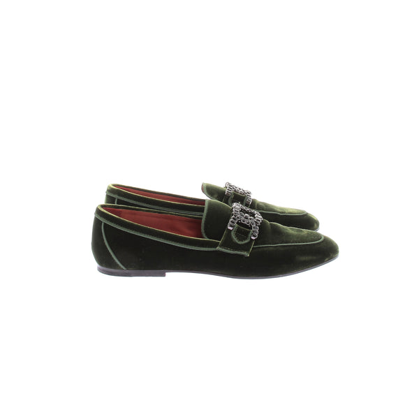 Mocassins en velours
