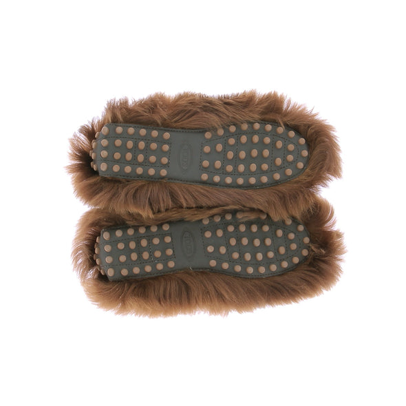 Mocassins en shearling "Gommino"