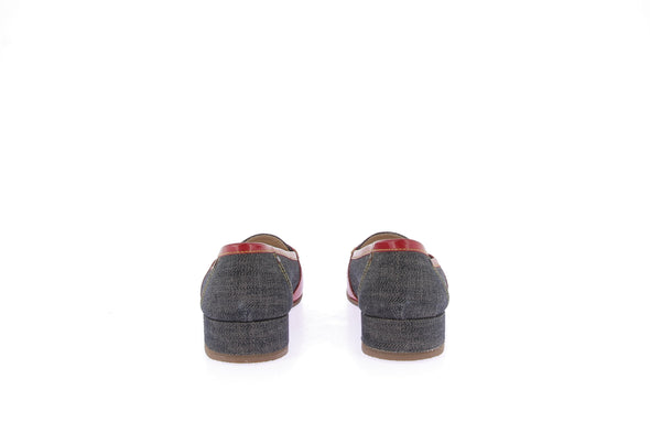 Mocassins en denim