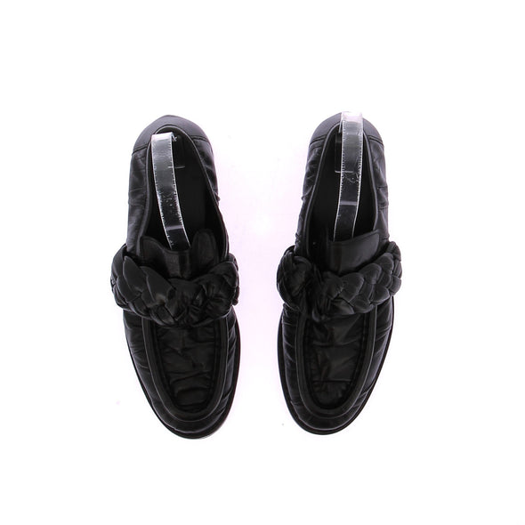 Mocassins "Astaire" en cuir noir