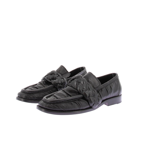 Mocassins "Astaire" en cuir noir