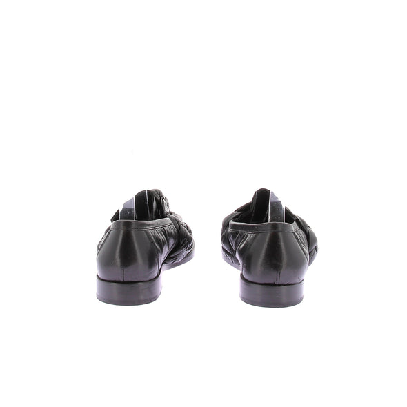 Mocassins "Astaire" en cuir noir