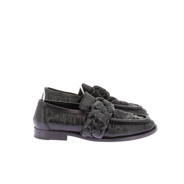 Mocassins "Astaire" en cuir noir