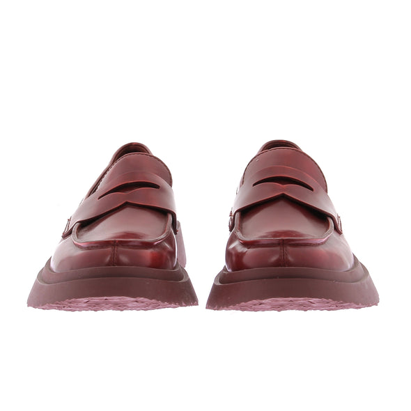 Mocassins en cuir