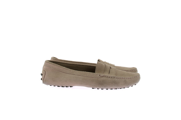Mocassins taupe "Gommino"