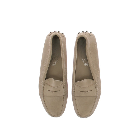Mocassins taupe "Gommino"