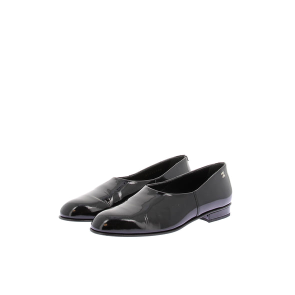 Mocassins en cuir vernis