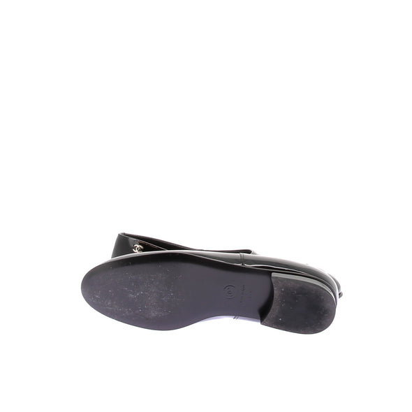 Mocassins en cuir vernis