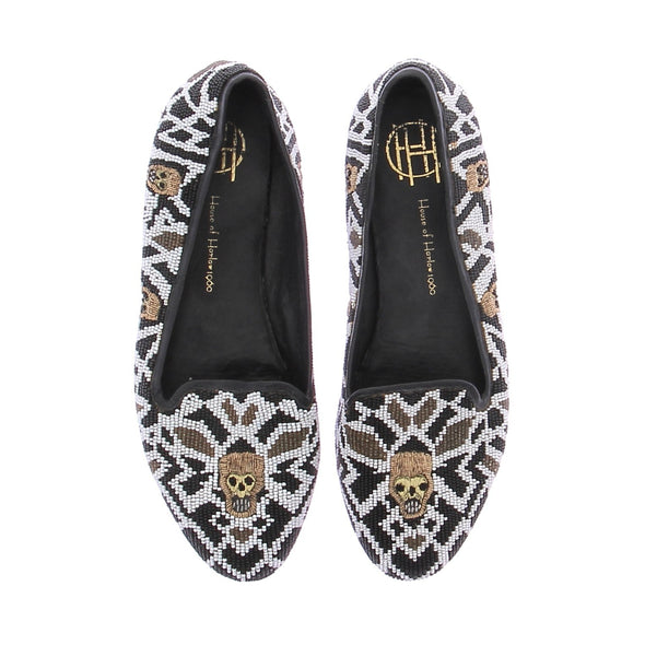 Mocassins en perles "Zenith"