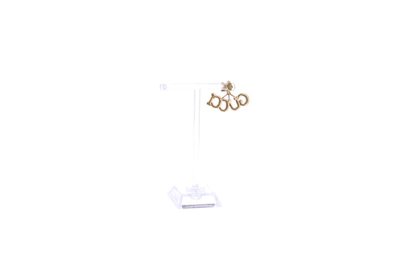 Mono Boucle d'oreille dorée
