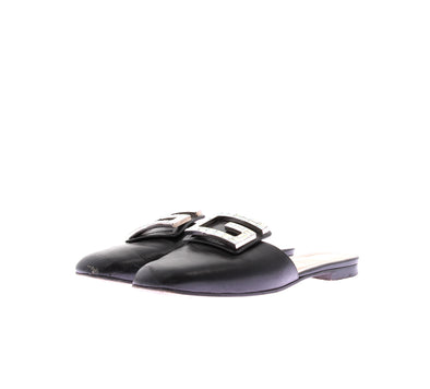Mules fermées noires