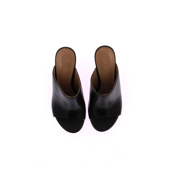Mules en cuir