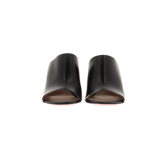 Mules en cuir