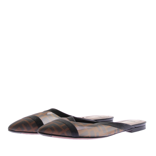 Mules plates "Colibri"