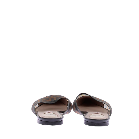 Mules plates "Colibri"