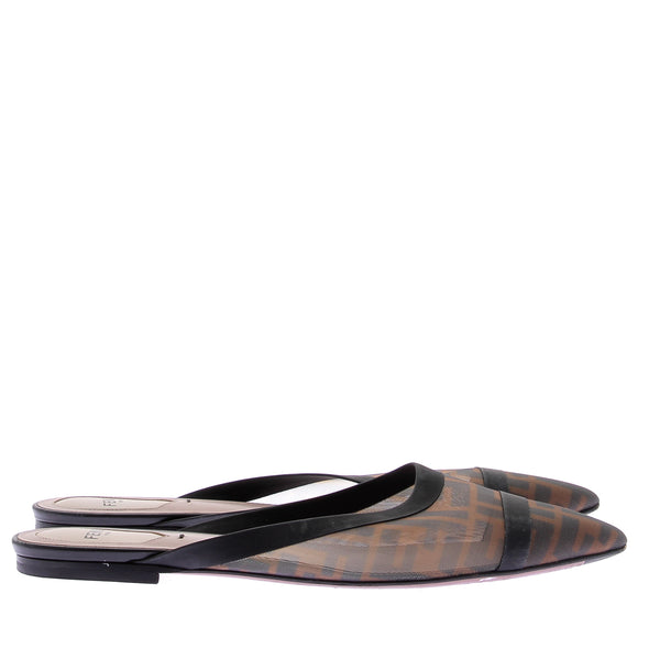 Mules plates "Colibri"