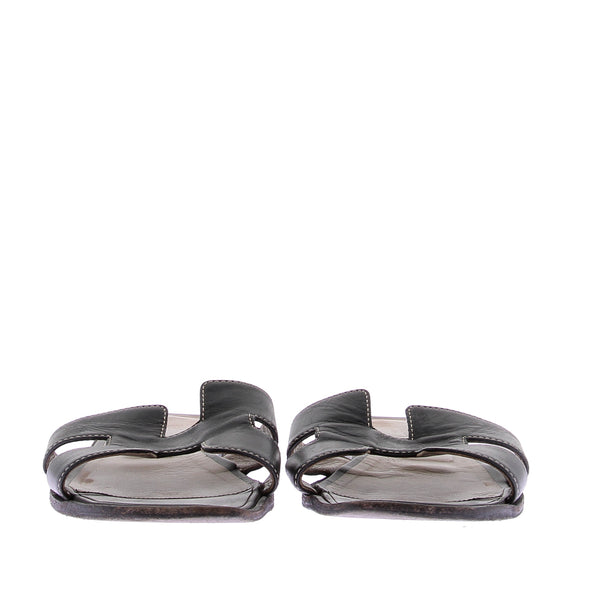 Sandales noires "Oran"