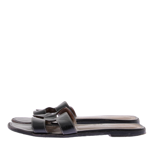 Sandales noires "Oran"