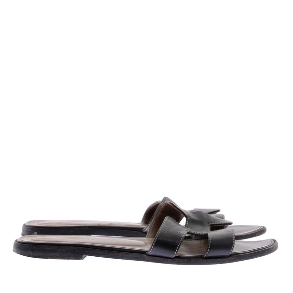 Sandales noires "Oran"