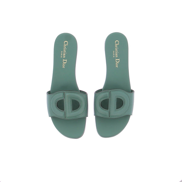 Mules en cuir "D-CLUB"