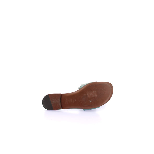 Mules en cuir "D-CLUB"
