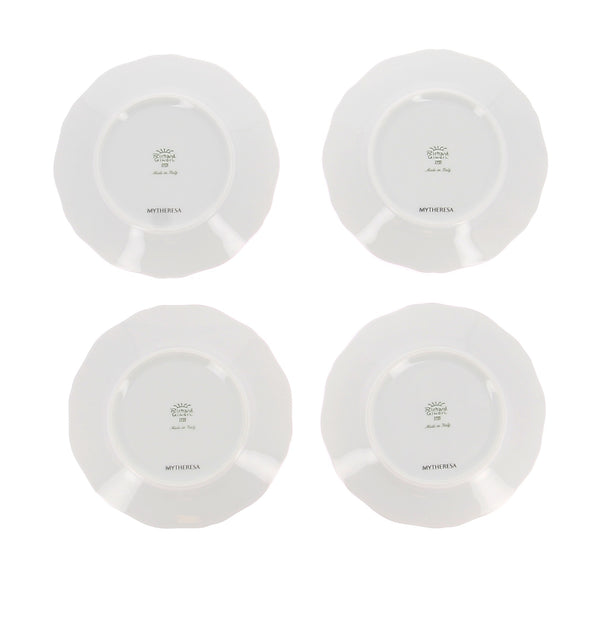 Set de 4 Assiettes en porcelaine