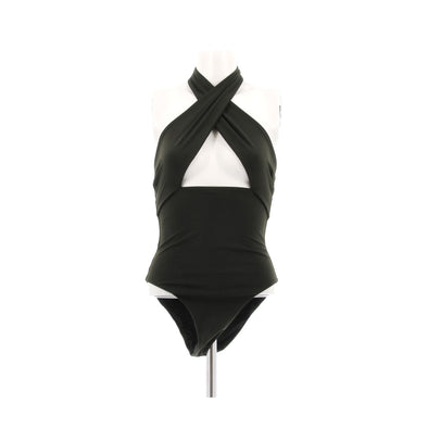 Maillot de bain une pièce kaki