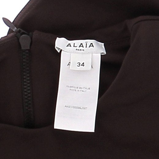 Maillot de bain marron une pièce