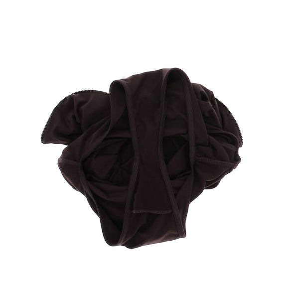 Maillot de bain marron une pièce