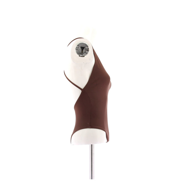 Maillot de bain marron une pièce
